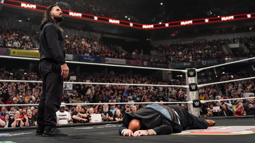 “I am watching” – Cryptic message sent after Paul Heyman is the victim of a Seth Rollins ambush on WWE RAW