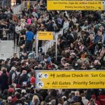 ICE officers set to deploy to airports as delays mount : NPR