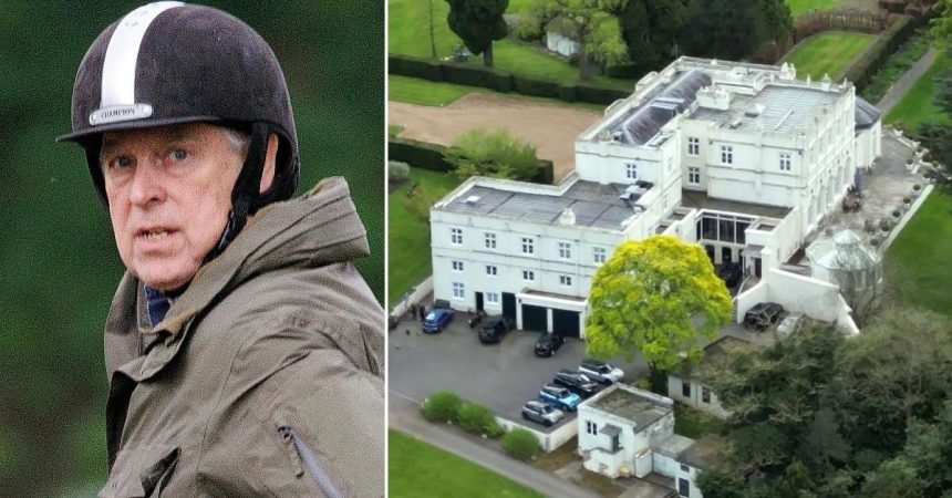 Inside Andrew Windsor’s M Royal Lodge History