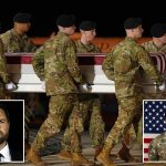 JD Vance attends dignified transfer for soldier Benjamin N. Pennington, the 7th US service member to die in Iran war