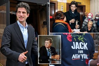 Jack Schlossberg ramps up name-dropping of grandpa JFK to raise campaign dough