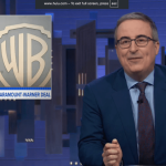 John Oliver on Paramount Buying Warner Bros. Monologue