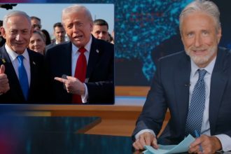 Jon Stewart Slams Trump For Keeping Press in the Dark About Iran War
