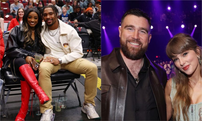 Jonathan Owens’ wife Simone Biles indirectly walks in Travis Kelce’s footsteps to launch restaurant inspired by legendary Olympic career