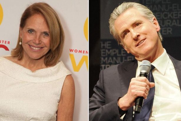 Katie Couric Dragged For Asking Gavin Newsom If He’s ‘Too Good-Looking’