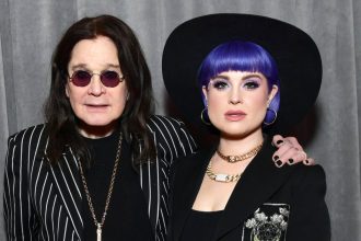 Kelly Osbourne Visits Ozzy Osbourne’s Final Resting Place