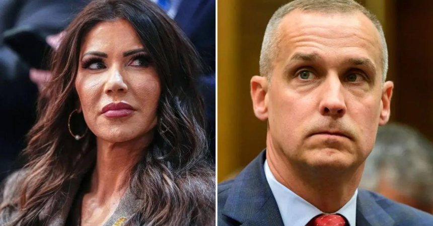 Kristi Noem ‘Dumped’ by Alleged Lover Corey Lewandowski After Firing