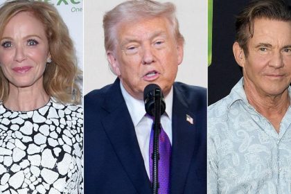 Lauren Holly Reacts To Dennis Quaid’s Trump Praise