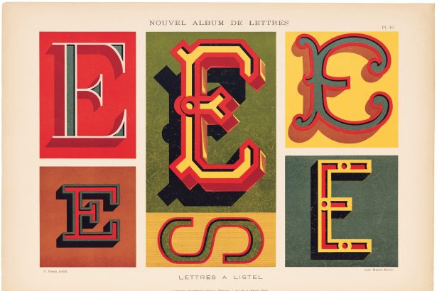 ‘Lettres Décoratives’ Is a Celebration of Fin de Siècle Sign Painters’ Vibrant Letterforms — Colossal