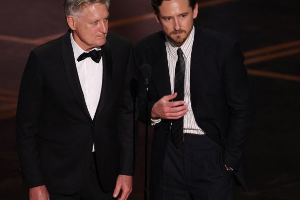 Lewis Pullman Jokes About Dad During Rare Joint Appearance