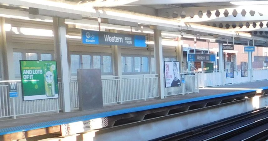 Man stabbed at Blue Line station in Logan Square