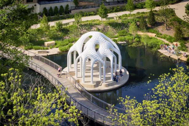 Marc Fornes’ New Sculptural Pavilion Reimagines the Architectural Folly — Colossal