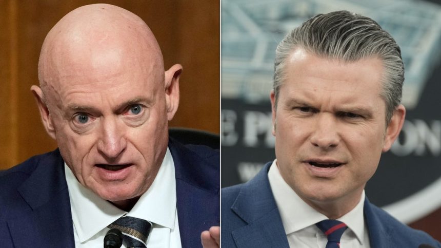 Mark Kelly Blasts Hegseth For Promising ‘No Quarter’ To Iranians With 1 Prescient Callback