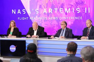 NASA sets Artemis II crewed moon mission launch for April 1 : NPR