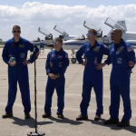 NASA’s Artemis II astronauts arrive in Florida ahead of moon launch