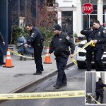 NYC skate shop security guard slashed on neck by violent would-be customer who tried to cut line: cops, sources