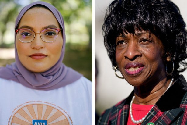 North Carolina Rep. Valerie Foushee holds narrow lead over primary challenger : NPR