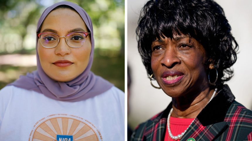 North Carolina Rep. Valerie Foushee holds narrow lead over primary challenger : NPR