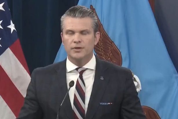 Pete Hegseth Holds Briefing To Whine That The Media Is Making Trump Look Bad In Iran