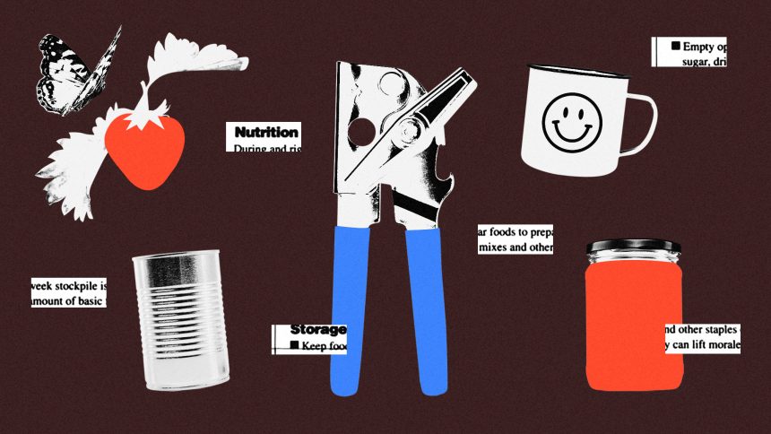 Prepping for a disaster? You’ll probably want to pack a little treat.