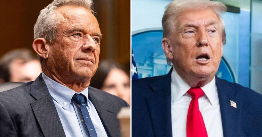 RFK Jr. Claims Trump Drew ‘Perfect’ Middle East Map From Memory