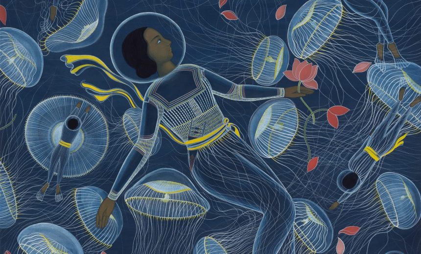 Rendered in Handmade Pigments, Rupy C. Tut’s Warriors March Toward Belonging — Colossal