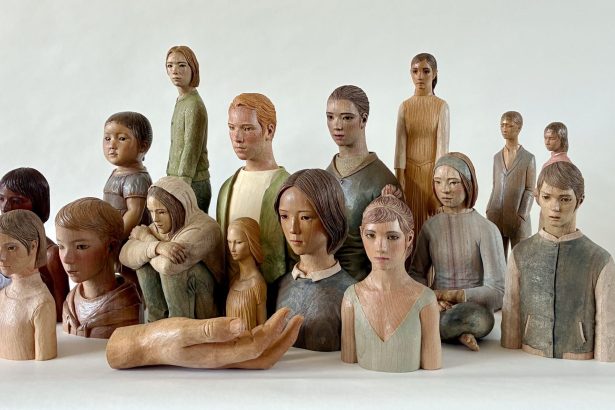 Restrained Emotions Simmer in Shinsuke Inoue’s Tender Wood Sculptures — Colossal