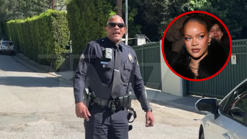 Rihanna’s House Surrounded By Police As Shooting Investigation Continues