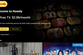 Roku Howdy /Month Service Launches on Amazon Prime Video Channels