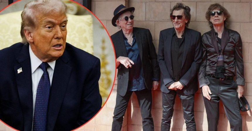 Rolling Stones’ War With Donald Trump Takes ‘Sinister Turn’