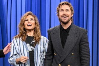 Ryan Gosling and Eva Mendes Make Rare Joint TV Appearance