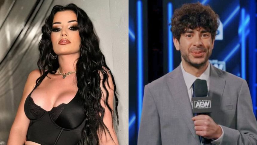 Saraya reunites with AEW champion; Prayers up for Female star, Great news for Tony Khan