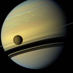 Saturn’s rings may have formed after a huge collision with Titan