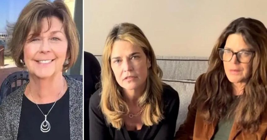 Savannah Guthrie Sobs With Sister Annie at Missing Mom Nancy’s Memorial
