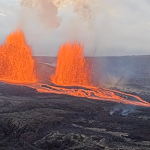 See Hawaii’s Kīlauea volcano erupt, shooting lava 1,300 feet into the air