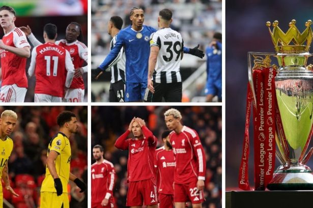 Supercomputer predicts final top four and relegated clubs as Tottenham, Chelsea and Liverpool prepare for testing weeks ahead