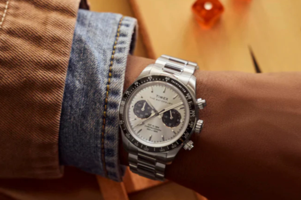 Timex Just Dropped A Dope 0 Ice-Blue Chronograph Watch