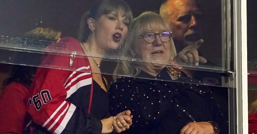 Taylor Swift Baby Rumors Ramp Up Over Donna Kelce’s Renovation Plans