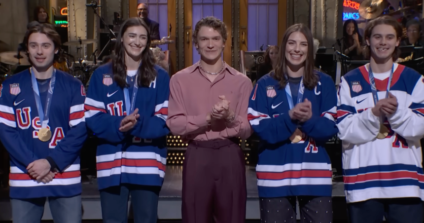 Team USA Women’s Hockey Stars Turn Trump’s ‘Joke’ Into A Punchline In Surprise ‘SNL’ Cameo