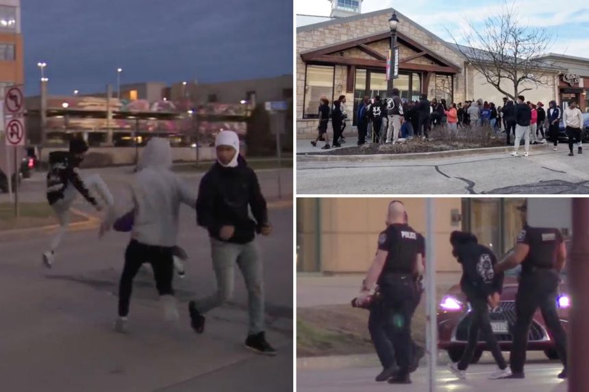 Teen mob takes over WI mall, spark ’embarrassing’ cat fights as 13 arrested