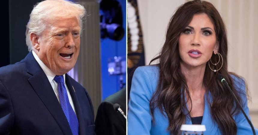 The Moment That Left Trump ‘Angry’ With Fired Kristi Noem Revealed