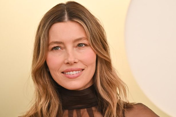 The Under-Eye Patches Behind Jessica Biel’s Bright, Awake Look