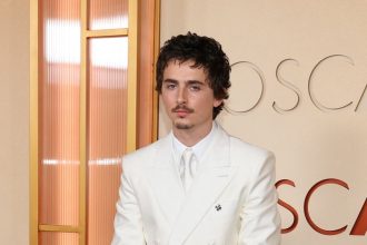 Timothee Chalamet Walks 2026 Oscars Red Carpet Without Kylie