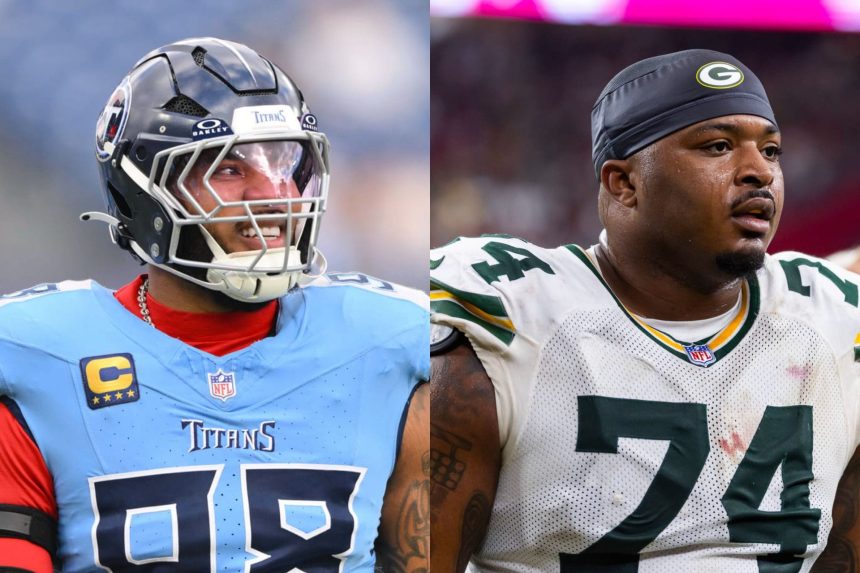 Titans’ Jeffery Simmons drops cryptic reaction as Packers release Elgton Jenkins in free agency