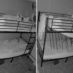 Top bunk collapses, nearly impales sleeping boy sleeping below