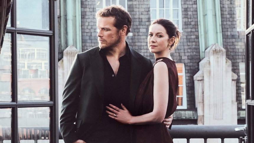‘Outlander’ Stars Caitríona Balfe and Sam Heughan on Her Directorial Debut and Their Plans for a Finale Watch Party