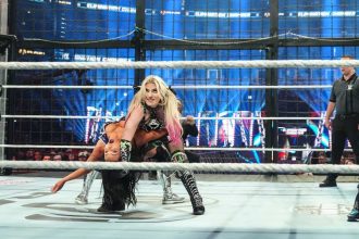 WWE’s Kiana James Has Wardrobe Malfunction During Live Chamber Match