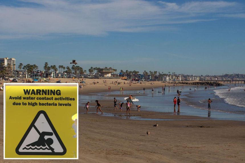 Warning issued for California beaches during spring break