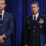 ‘We didn’t start this war but under President Trump we’re finishing it’ : NPR