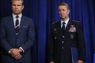 ‘We didn’t start this war but under President Trump we’re finishing it’ : NPR